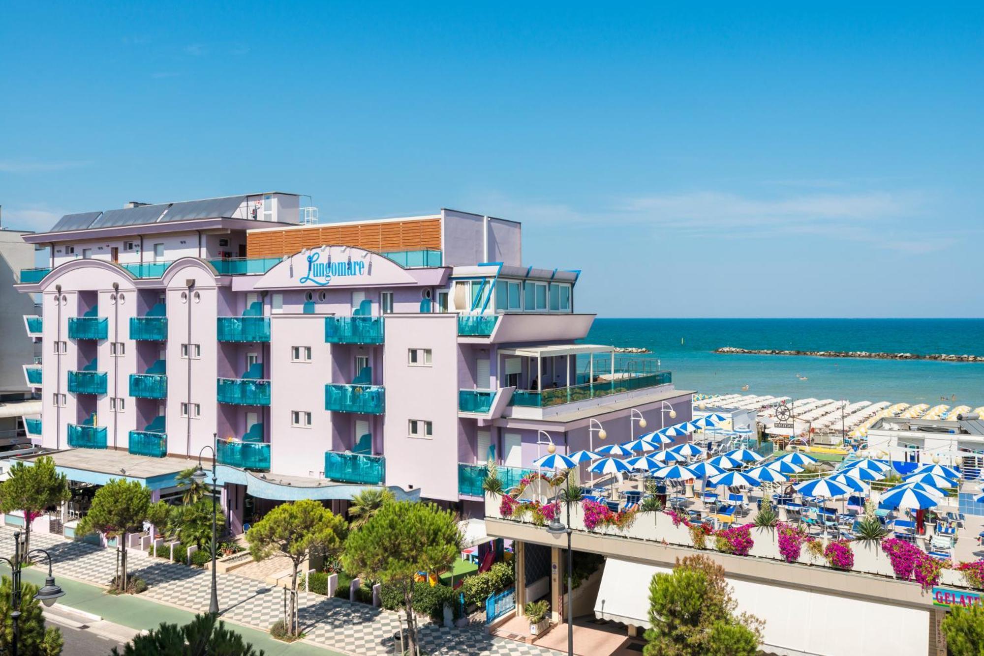 Hotel Lungomare Cesenatico Buitenkant foto